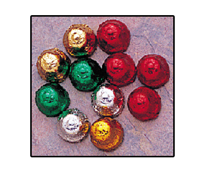 Christmas Chocolate Bells - 5lb CandyStore.com