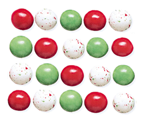 Christmas Malt Balls - 10lb CandyStore.com