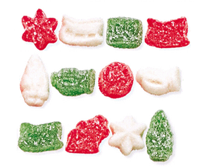 Christmas Pectin Sanded Mix Candy - 10lb CandyStore.com