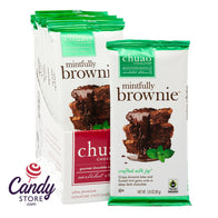 Chuao Dark Chocolate Mintfully Brownie 2.8oz Bar - 12ct CandyStore.com