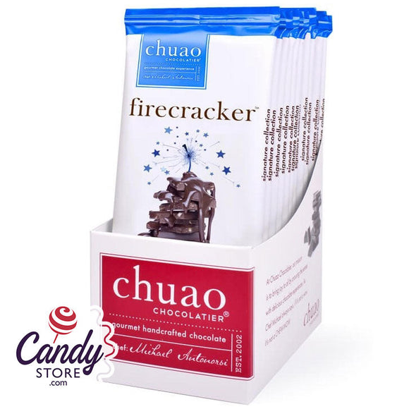 Chuao Firecracker Dark Chocolate Bars - 12ct CandyStore.com