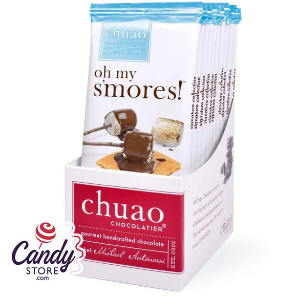 Chuao Oh My S'mores! Milk Chocolate Bars - 10ct CandyStore.com