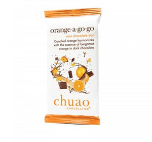 Chuao Orange A Go-Go Mini Bars - 24ct CandyStore.com