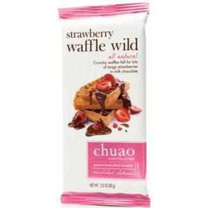Chuao Strawberry Waffle Wild Bar - 12ct CandyStore.com
