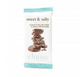Chuao Sweet and Salty Milk Chocolate Mini Bars - 24ct CandyStore.com
