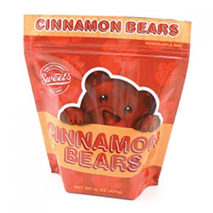 Cinnamon Bears Stand-Up Pouch - 12ct CandyStore.com