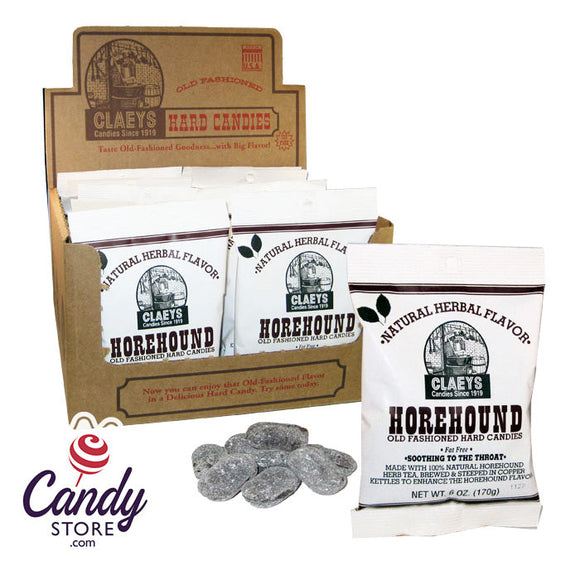 Claey's Horehound Drop Bags - 24ct CandyStore.com