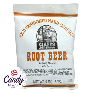 Claey's Root Beer Drops 6oz Bag - 24ct CandyStore.com