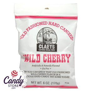 Claey's Wild Cherry Drops 6oz Bag - 24ct CandyStore.com