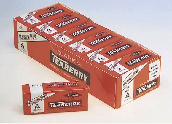 Clark's Teaberry Gum - 12ct CandyStore.com