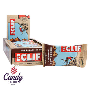 Clif Bar Chocolate Brownie 2.4oz Bar - 12ct CandyStore.com