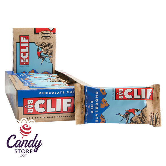 Clif Bar Chocolate Chip 2.4oz Bar - 12ct CandyStore.com