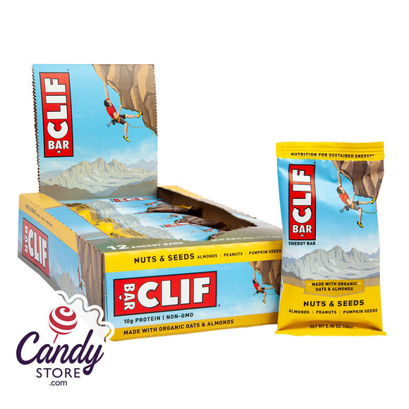 Clif Bars Nuts & Seeds 2.4oz - 12ct CandyStore.com