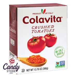 Colavita Crushed Tomatoes 13.76oz - 16ct CandyStore.com