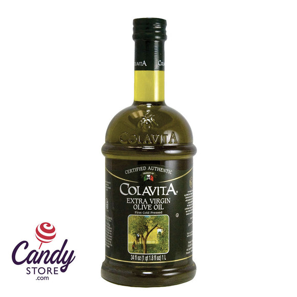 Colavita Extra Virgin Olive Oil 34oz Bottle - 6ct CandyStore.com