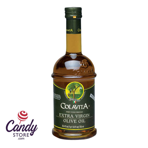 Colavita Extra Virgin Olive Oil Timeless 25.4oz Bottle - 6ct CandyStore.com