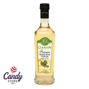 Colavita Prosecco White Wine Vinegar 17oz Bottle - 12ct CandyStore.com