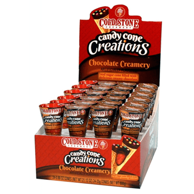 Coldstone Creamery Chocolate Cone - 24ct CandyStore.com