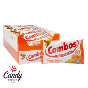 Combos Cheddar Pretzel 1.8oz Bag - 18ct CandyStore.com