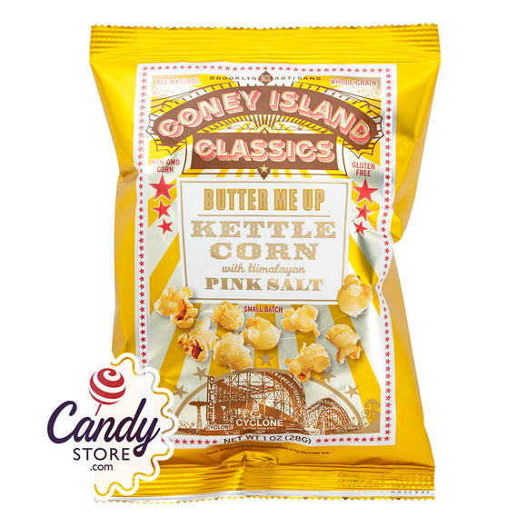 Coney Island Butter Me Up Kettle Corn 1oz Bags - 36ct CandyStore.com
