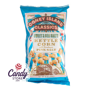 Coney Island Classics Sweet And Salty Kettle Corn 8oz Bags - 12ct CandyStore.com