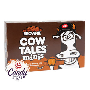 Cow Tales Chocolate Brownie Minis Theater Boxes - 12ct CandyStore.com