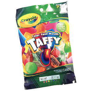 Crayola Color Your Mouth Taffy Bags - 24ct CandyStore.com