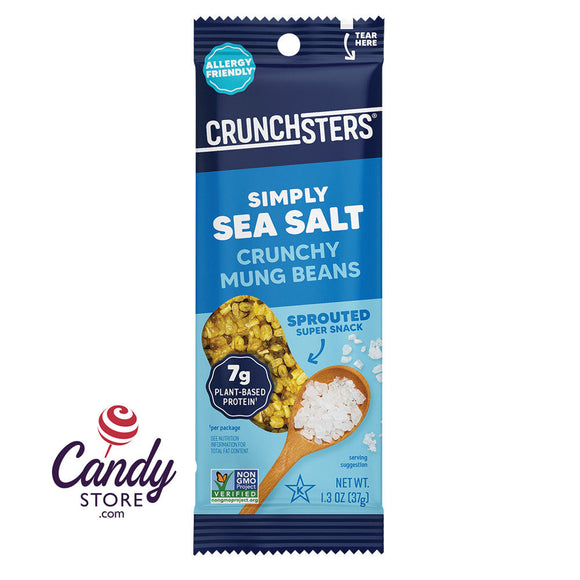 Crunchsters Sea Salt 1.3oz Peg Bags - 72ct CandyStore.com