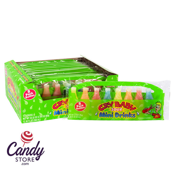 Cry Baby Wax Bottles 8 Pc - 12ct CandyStore.com