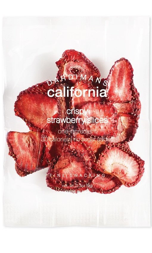 Dardimans California Crispy Strawberry Slices - 48ct CandyStore.com