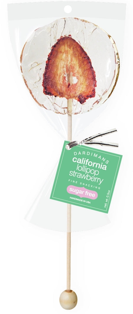 Dardimans California Lollipop Stawberry - 24ct CandyStore.com