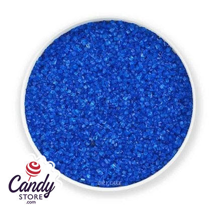 Dark Blue Sanding Sugar - 8lb CandyStore.com