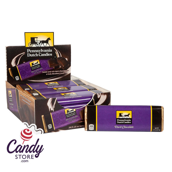 Dark Chocolate Bars Pennsylvania Dutch - 24ct CandyStore.com