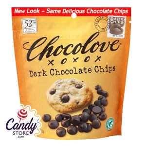 Dark Chocolate Chocolove Baking Chips 11oz Pouch - 8ct CandyStore.com