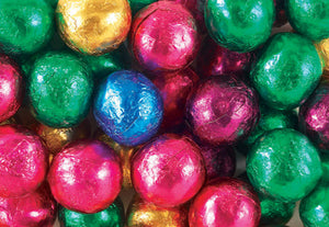 Dark Chocolate Christmas Balls Bulk - 5lb CandyStore.com