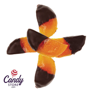 Dark Chocolate Handcut Apricots - 5lb CandyStore.com