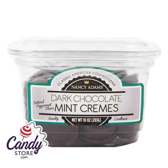 Dark Chocolate Mint Cremes Nancy Adams - 12ct CandyStore.com