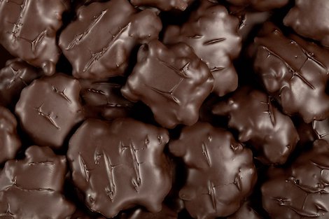 Dark Chocolate Pecan Patties - 5lb CandyStore.com