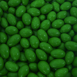 Dark Green Chocolate Almonds - 5lb CandyStore.com