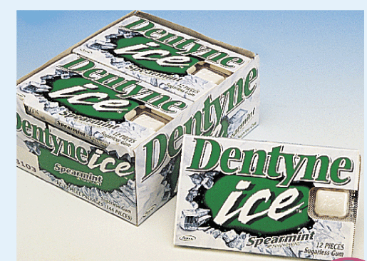 Dentyne Ice Gum Sugar Free - 12ct CandyStore.com