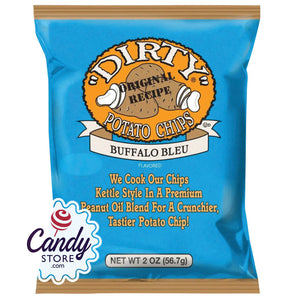 Dirty Buffalo Bleu Potato Chips 2oz Bags - 25ct CandyStore.com