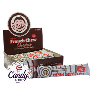 Doscher's Chocolate French Chew Taffy 1.62oz - 24ct CandyStore.com