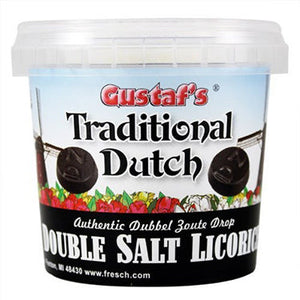 Double Salt Licorice Tub - 6ct CandyStore.com