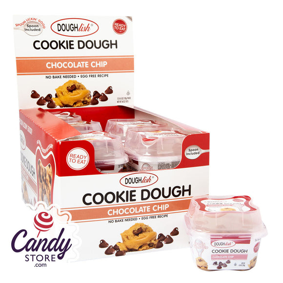 Doughlish Cookie Dough Chocolate Chip 4.5oz - 12ct CandyStore.com