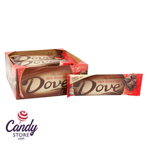 Dove Silky Smooth Dark Chocolate 1.44oz Bar - 18ct CandyStore.com