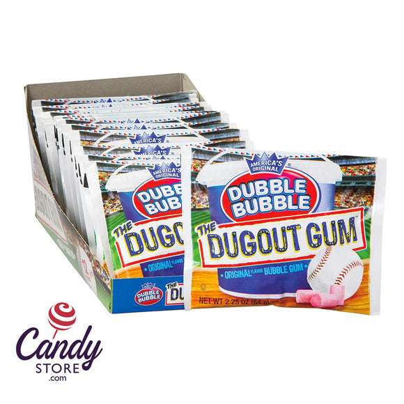 Dubble Bubble Dugout Gum - 12ct CandyStore.com