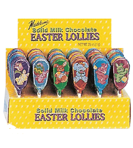 Easter Chocolate Lollipops - 60ct CandyStore.com