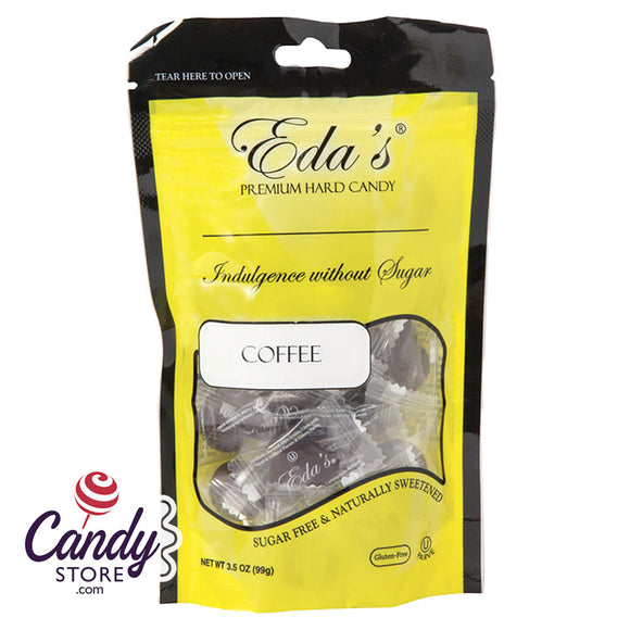 Eda's Sugarfree Coffee 3.5oz Pouch - 12ct CandyStore.com
