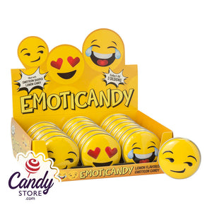 Emoticandy Lemon Sours 1.3oz Tin - 18ct CandyStore.com