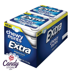 Extra Chewy Mints Peppermint 1.5oz - 12ct CandyStore.com